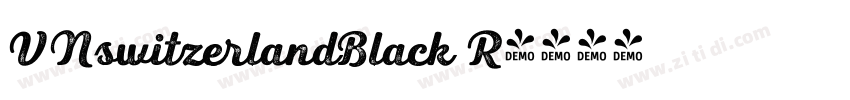 VNswitzerlandBlack R字体转换